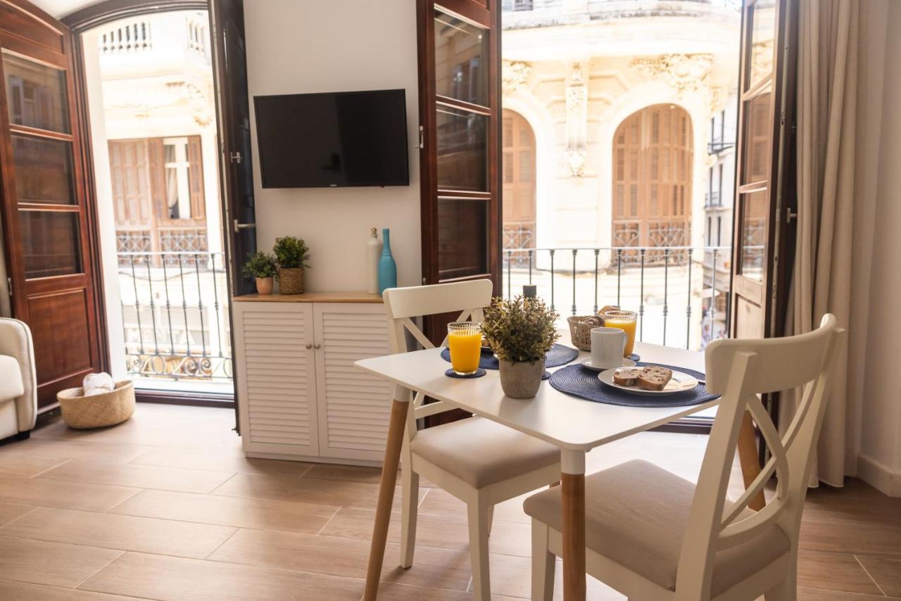 Apartamento Especeria Blue By #Cuatrocallesflats Málaga Buitenkant foto